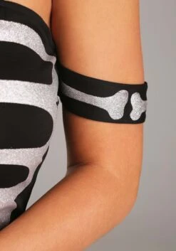 High Fashion Skeleton Costume For Women -Halloween Costumes Shop womens high fashion skeleton costume alt 3