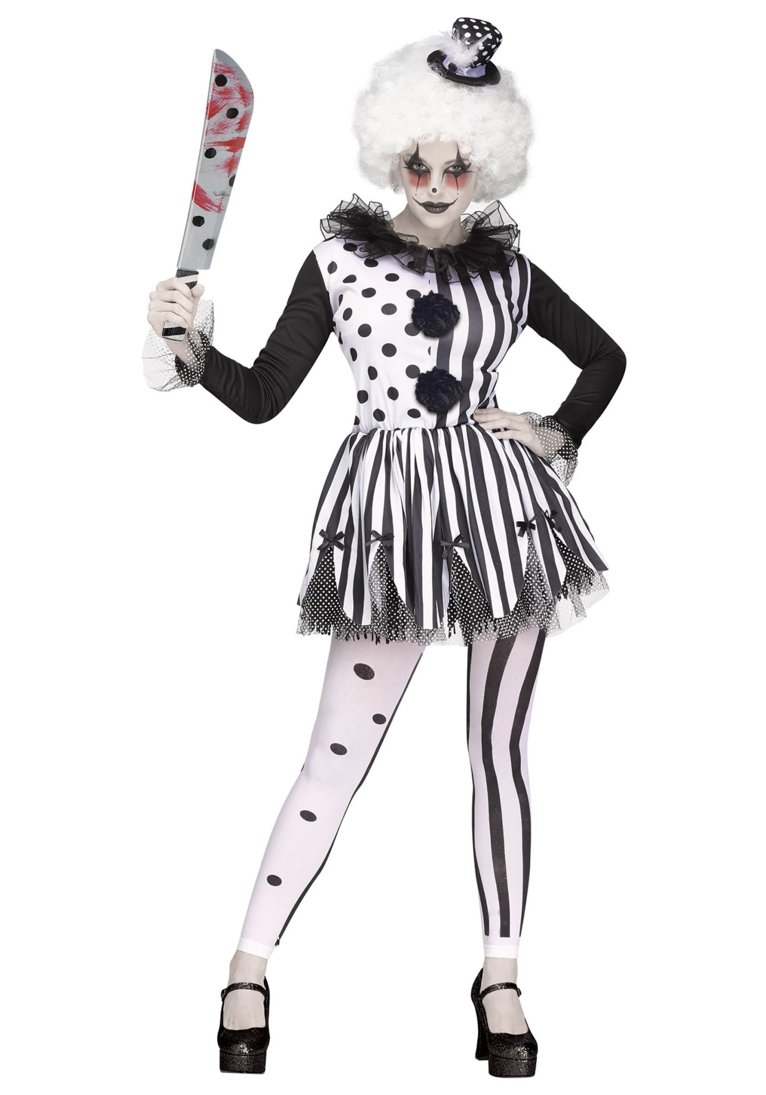 Fun World Killer Clown Women's Costume 1 Fun World Killer Clown Women's Costume