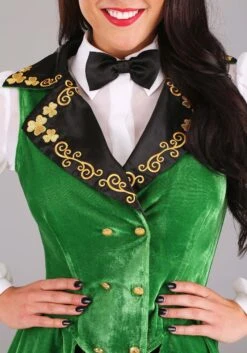 Lavish Leprechaun Women's Costume -Halloween Costumes Shop womens lavish leprechaun costume alt 3