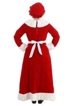 Deluxe Mrs Claus Costume For Women -Halloween Costumes Shop womens mrs claus deluxe costume alt 2