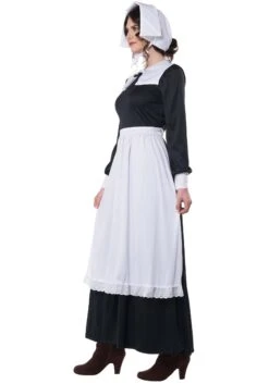 Pilgrim Women's Costume -Halloween Costumes Shop womens pilgrim costume alt 2