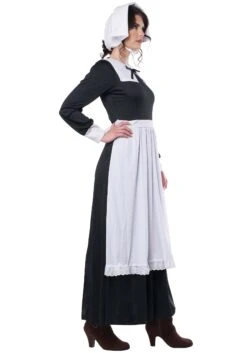Pilgrim Women's Costume -Halloween Costumes Shop womens pilgrim costume alt 3
