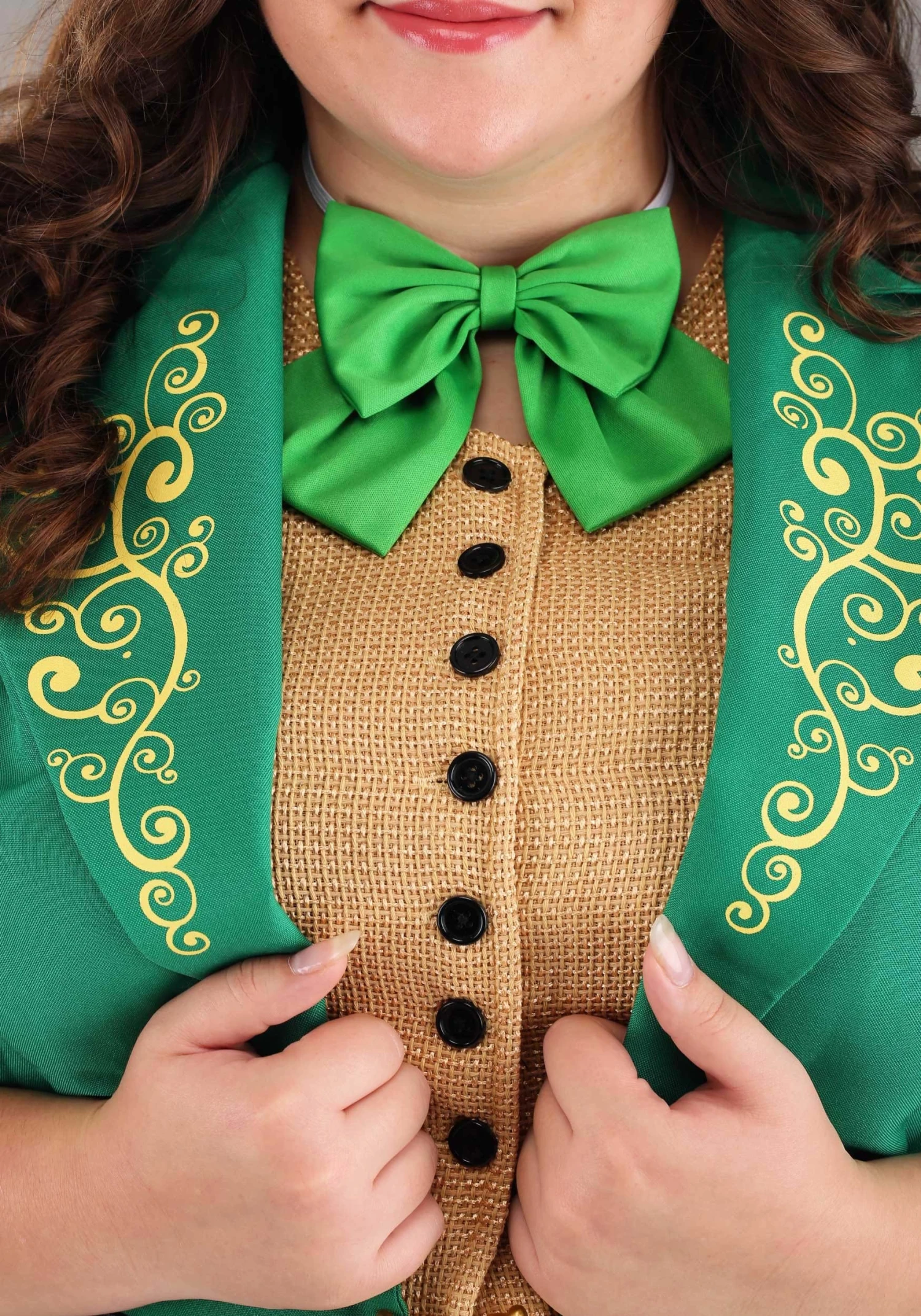 Plus Size Charming Leprechaun Costume For Women 4 Plus Size Charming Leprechaun Costume For Women - Image 4