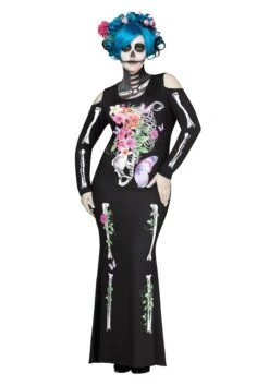 Fun World Plus Size Beautiful Bones Costume For Women