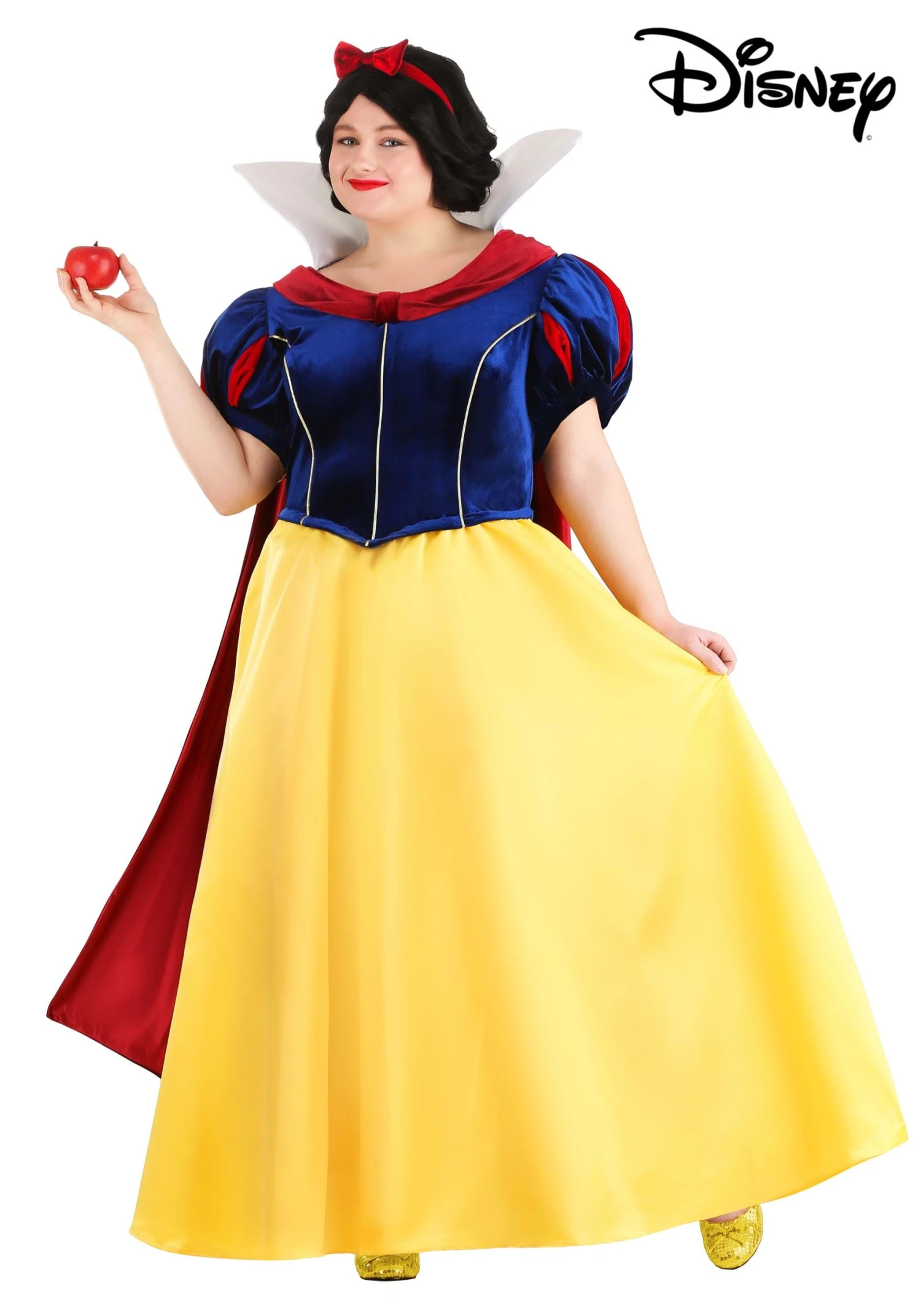 Snow White Costume For Plus Size Women From Disney's Snow White 2 Snow White Costume For Plus Size Women From Disney's Snow White - Image 2