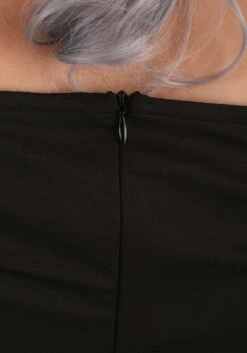 Plus Size High Fashion Skeleton Costume For Women -Halloween Costumes Shop womens plus size high fashion skeleton costume alt 4