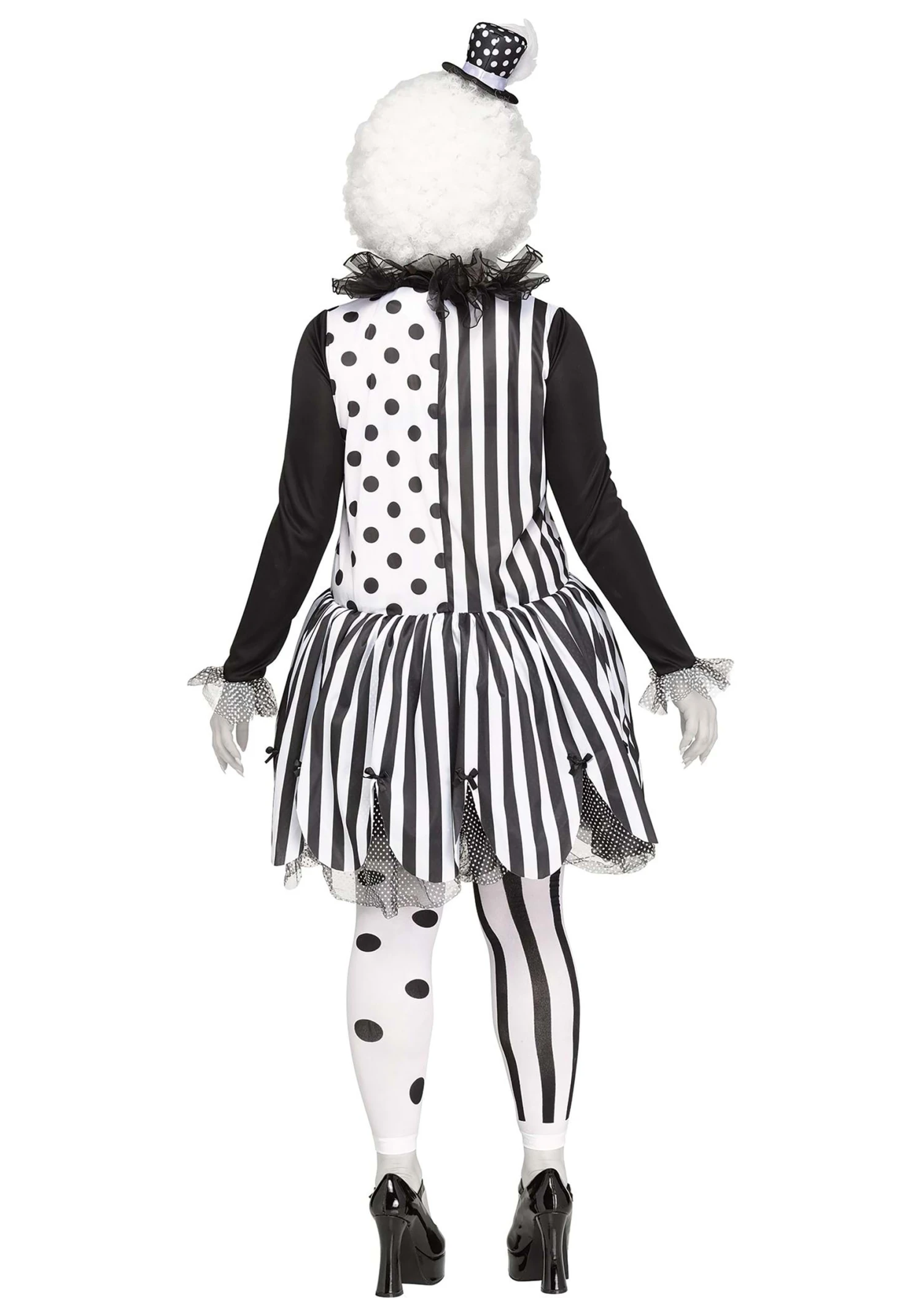 Fun World Women's Killer Clown Plus Size Costume 2 Fun World Women's Killer Clown Plus Size Costume - Image 2