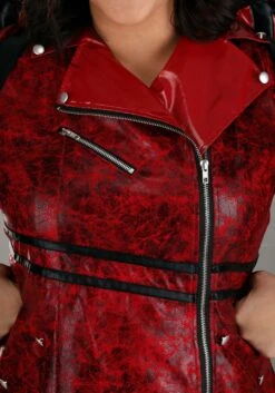 Plus Size Leather Devil Costume For Women 11 Plus Size Leather Devil Costume For Women -Halloween Costumes Shop womens plus size leather devil costume alt 3