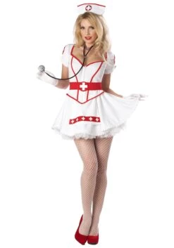 Plus Size Nurse Heartbreaker Costume For Women