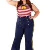Women's Plus Size Perfect Pin Up Sailor Costume
