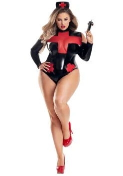 Women's Plus Size Pulse Nurse Costume