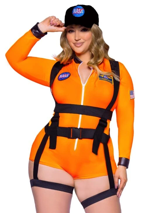 LEG AVENUE Sexy Plus Size Space Command Costume For Women