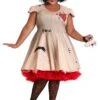 Women's Plus Size Voodoo Doll Costume