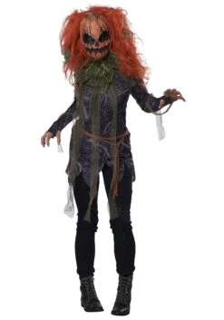 Women's Pumpkin Monster Costume -Halloween Costumes Shop womens pumpkin monster costume alt 3