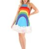 Rainbow Dress Costume For Women