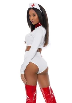 Forplay Rescue Me Nurse Costume For Women -Halloween Costumes Shop womens rescue me nurse costume alt 2