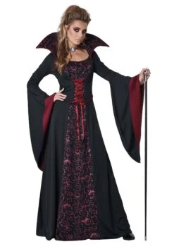 Royal Vampire Costume For Women 9 Royal Vampire Costume For Women -Halloween Costumes Shop womens royal vampire costume alt 3