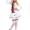 Women's Sexy Christmas Snowman Costume