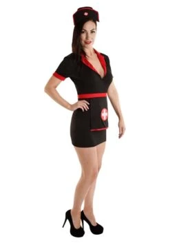 Sexy Night Nurse Women's Costume 5 Sexy Night Nurse Women's Costume -Halloween Costumes Shop womens sexy night nurse alt 1