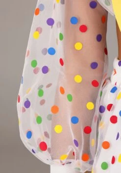 Sheer Clown Costume For Women 9 Sheer Clown Costume For Women -Halloween Costumes Shop womens sheer clown costume alt 3