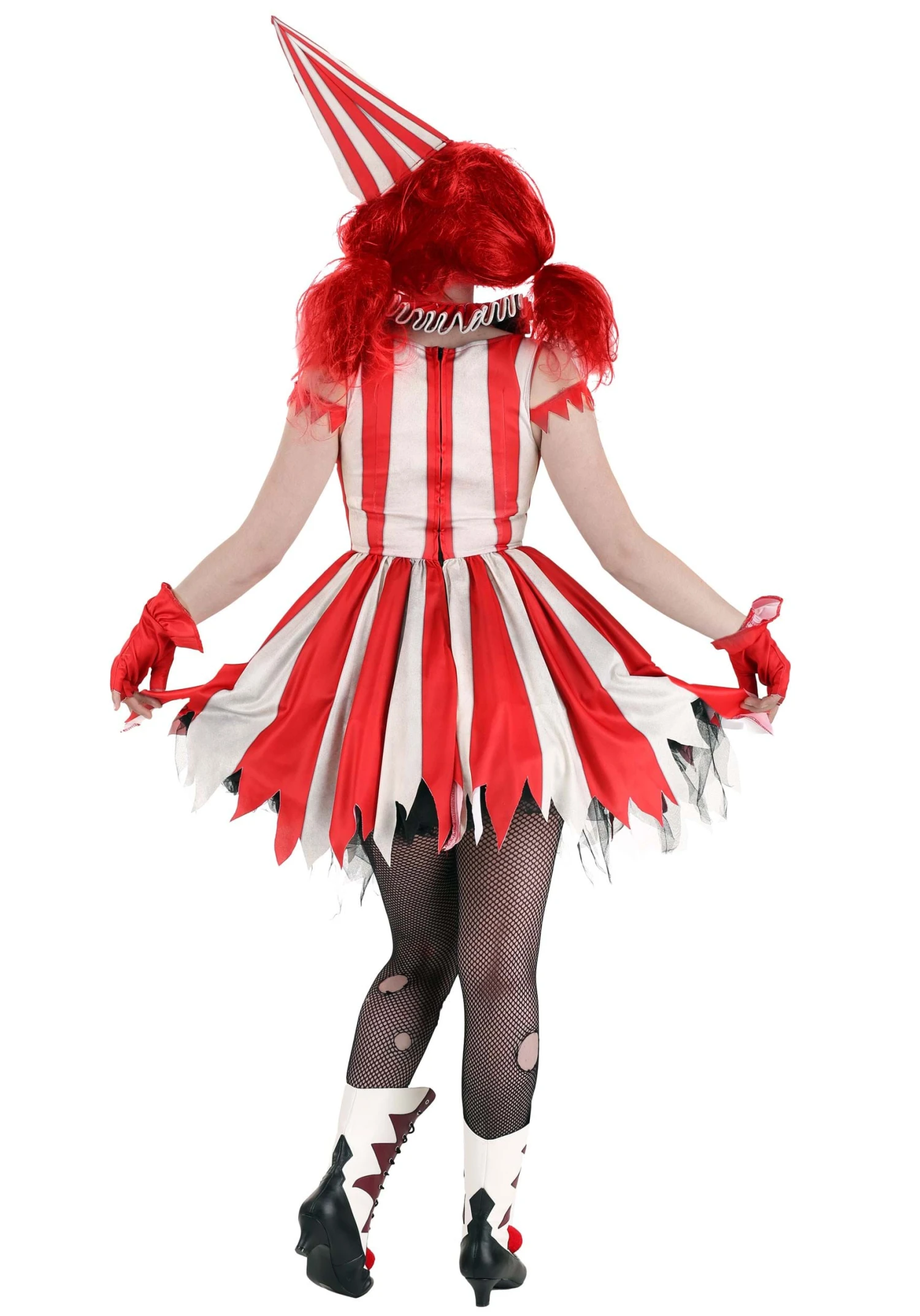 Sinister Circus Clown Costume For Women 2 Sinister Circus Clown Costume For Women - Image 2