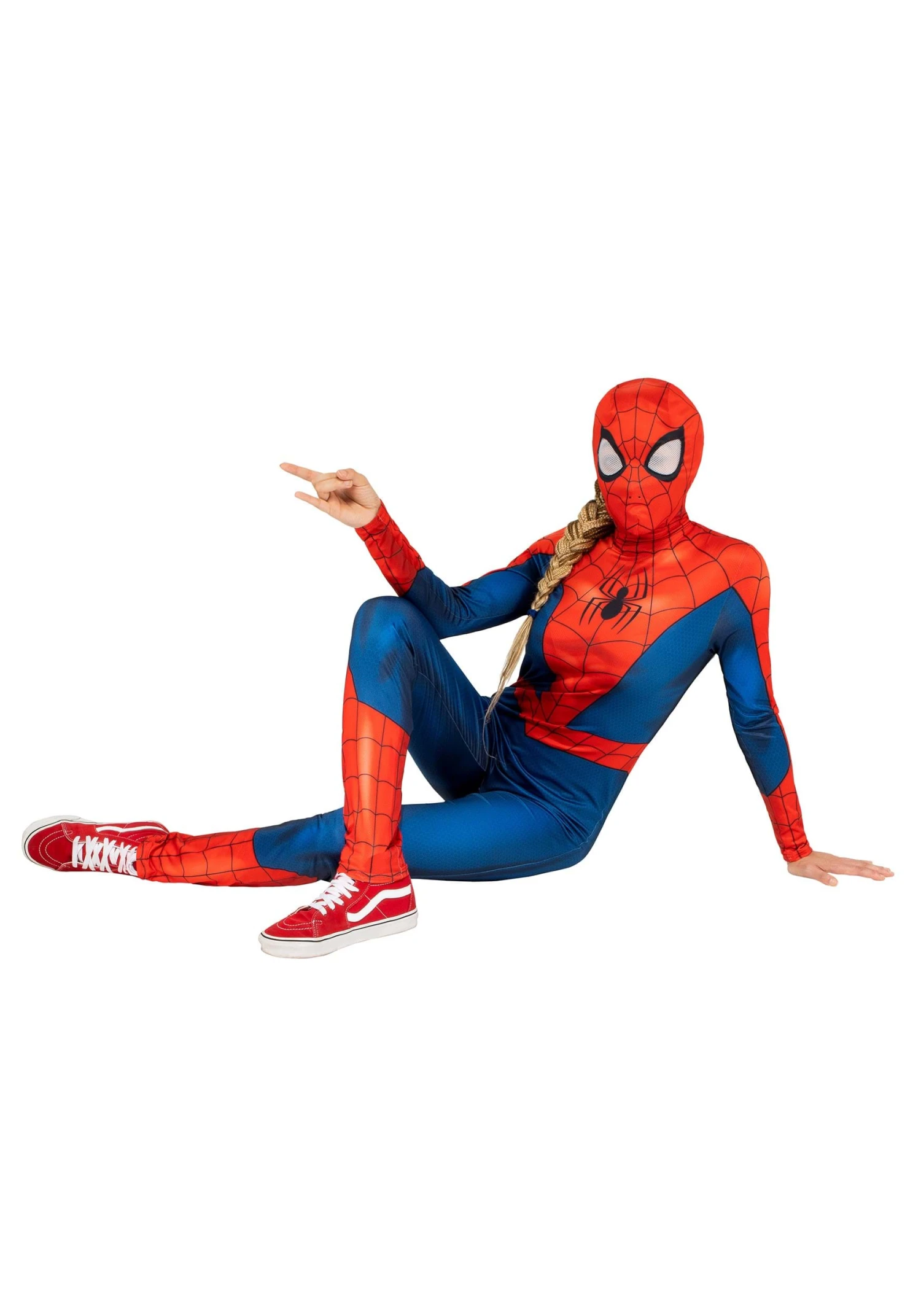 JAZWARES Classic Spider-Man Costume For Women 3 JAZWARES Classic Spider-Man Costume For Women - Image 3