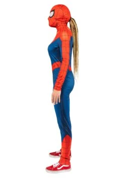JAZWARES Classic Spider-Man Costume For Women 12 JAZWARES Classic Spider-Man Costume For Women -Halloween Costumes Shop womens spider man classic costume alt 5