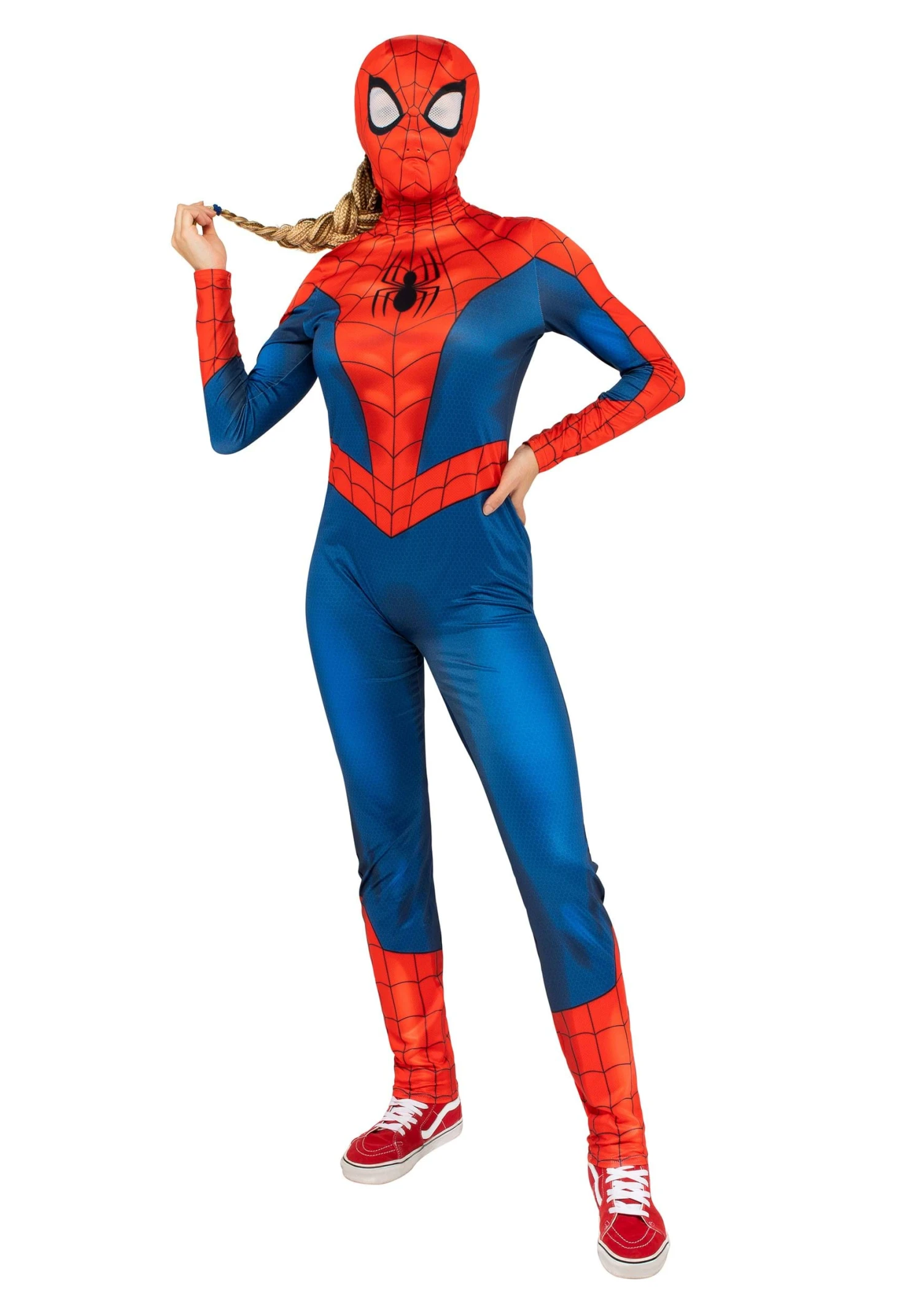 JAZWARES Classic Spider-Man Costume For Women 1 JAZWARES Classic Spider-Man Costume For Women