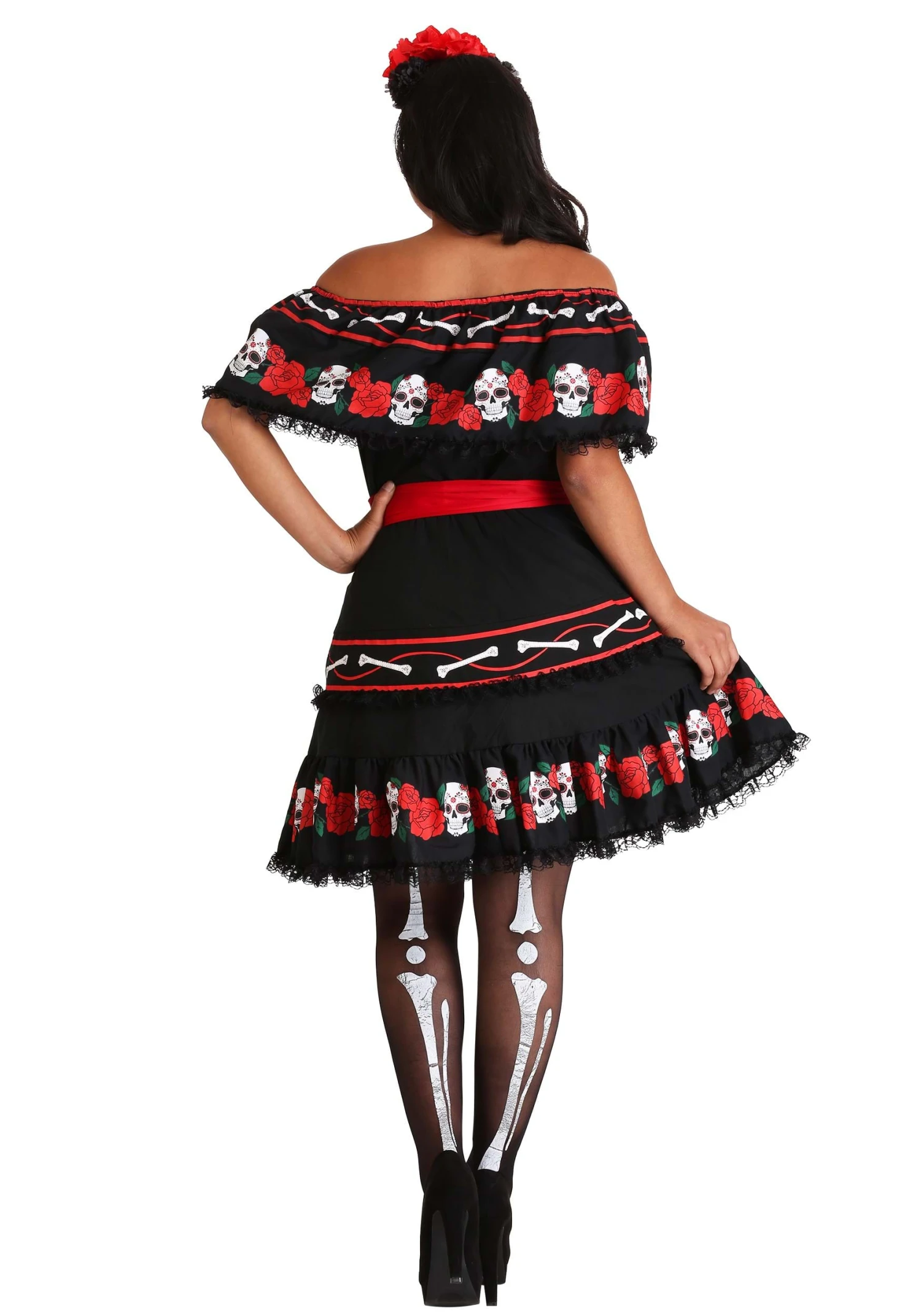 Sugar Skull Costume For Women 2 Sugar Skull Costume For Women - Image 2