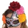 AMSCAN Womens Sugar Skull Mask