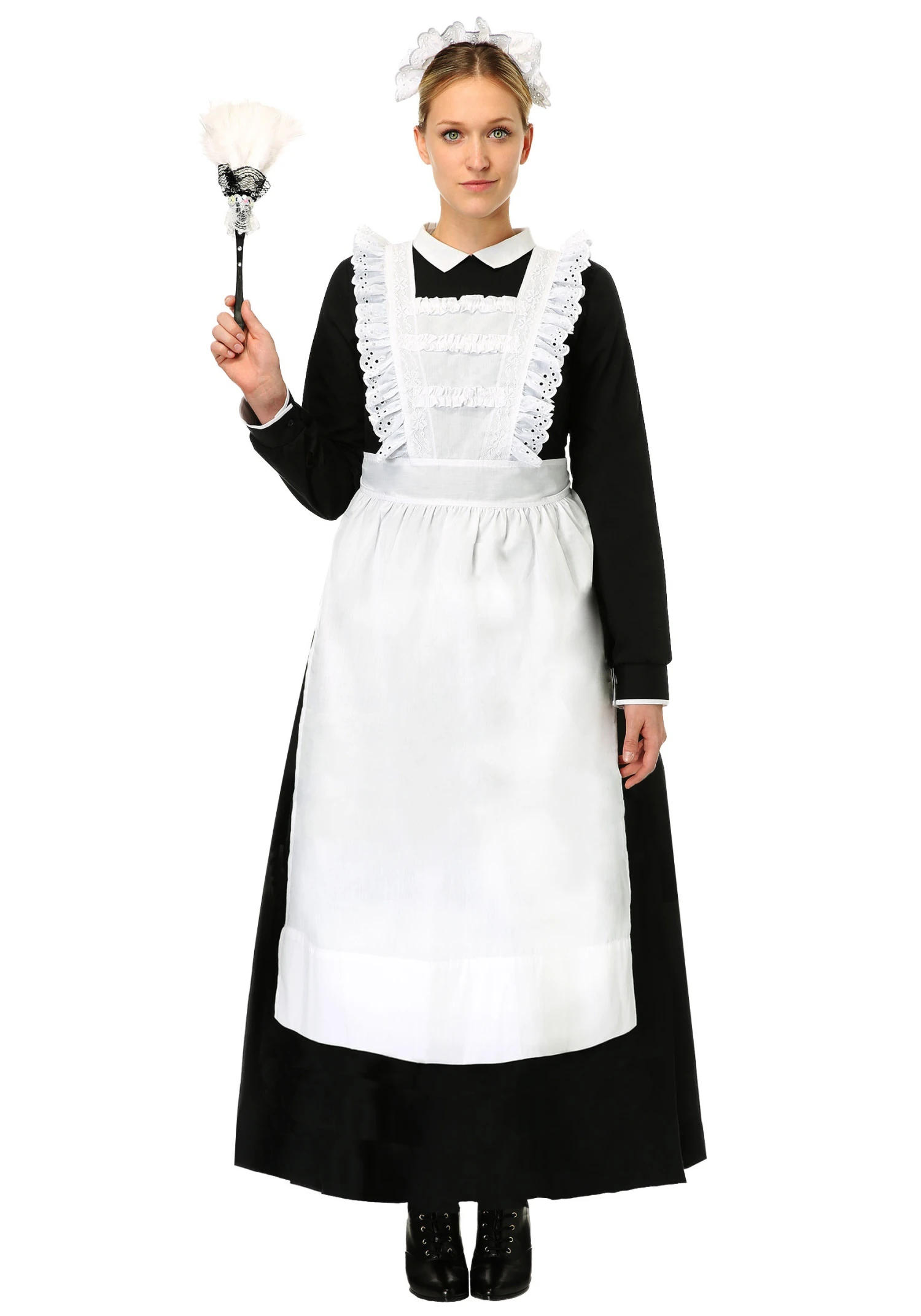 Womens Traditional Maid Costume 1 Womens Traditional Maid Costume