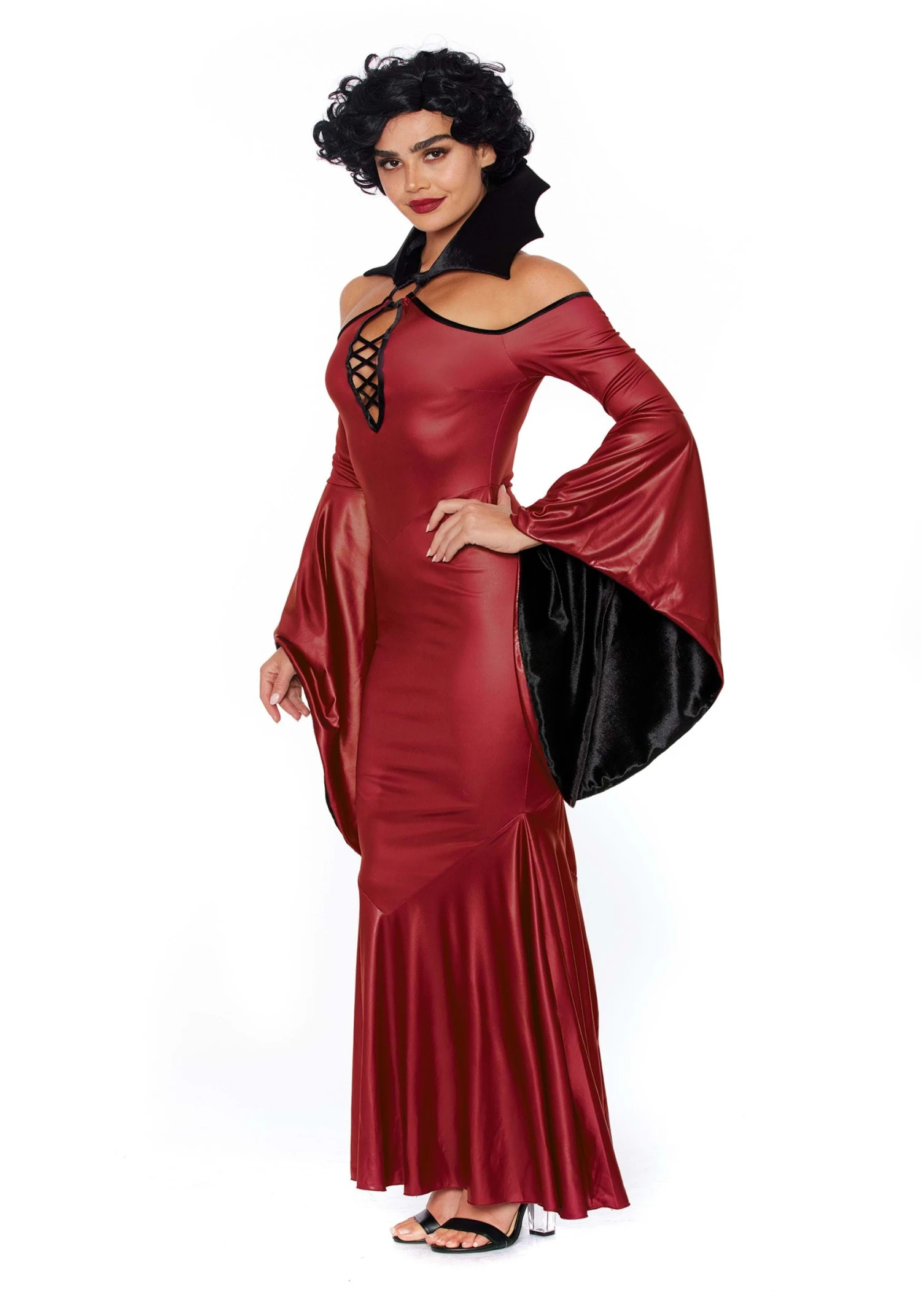 Dreamgirl Women's Vampire Red Vixen Costume Dress 1 Dreamgirl Women's Vampire Red Vixen Costume Dress