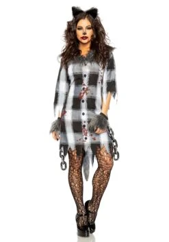 Vicious Werewolf Costume Dress For Women
