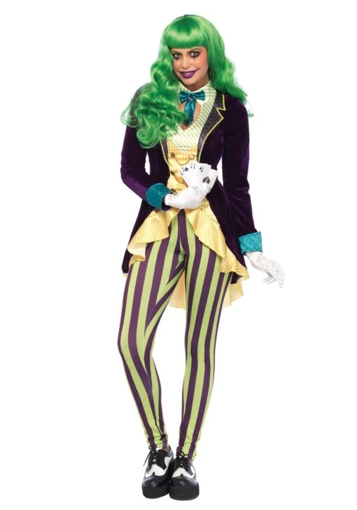 LEG AVENUE Women's Wicked Trickster Costume