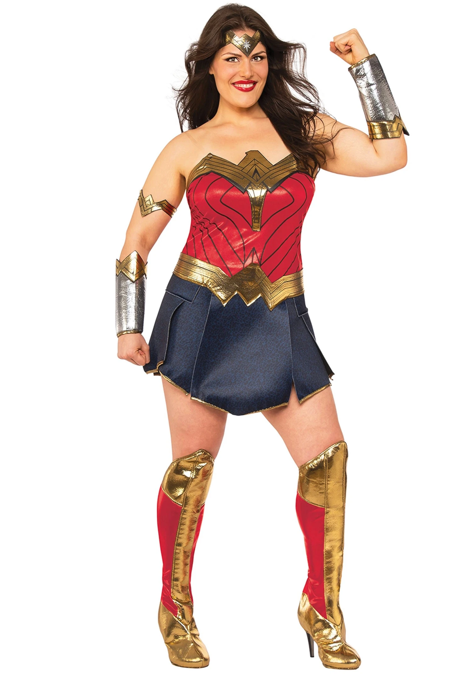 Women's Wonder Woman Plus Size Costume 1 Women's Wonder Woman Plus Size Costume