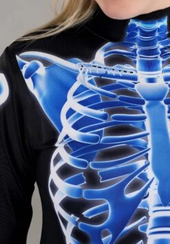 X-Ray Skeleton Jumpsuit Costume For Women -Halloween Costumes Shop womens x ray skeleton jumpsuit costume alt 4