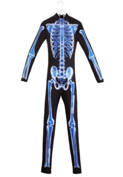 X-Ray Skeleton Jumpsuit Costume For Women -Halloween Costumes Shop womens x ray skeleton jumpsuit costume alt 6