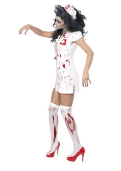 Smiffys Women's Zombie Nurse Costume -Halloween Costumes Shop womens zombie nurse costume alt 2