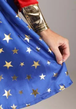 Wonder Woman Long-Sleeved Dress For Adults -Halloween Costumes Shop wonder woman adult long sleeve dress alt 5