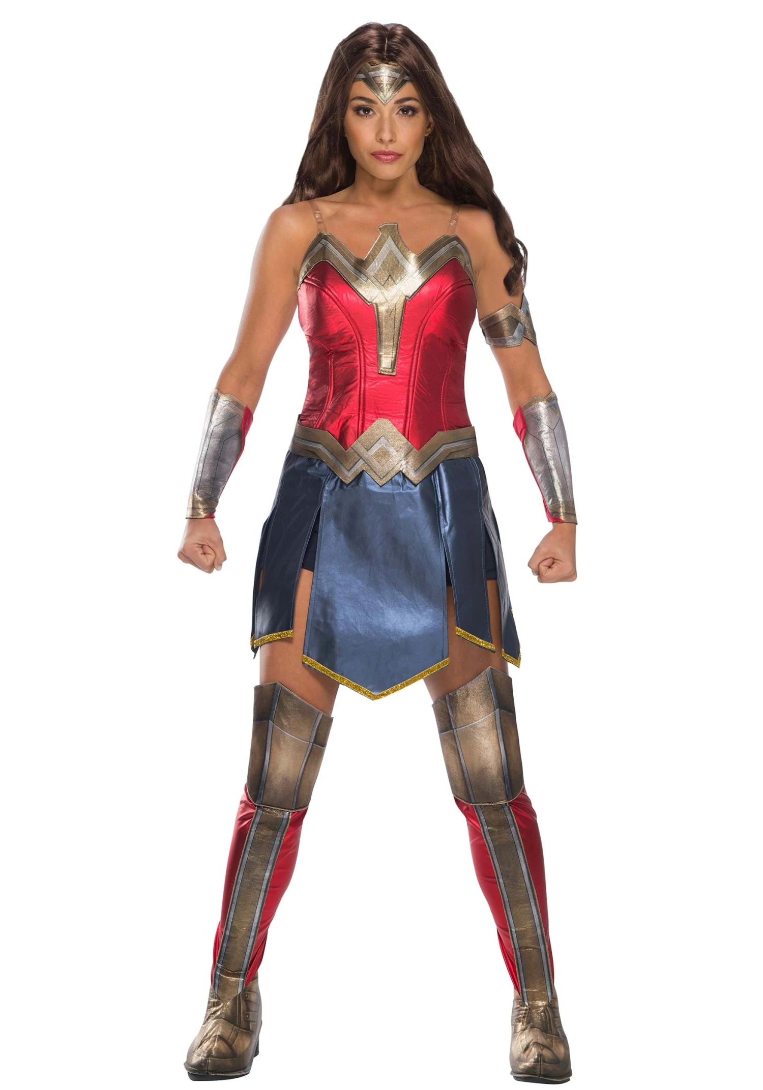 Wonder Woman Deluxe Costume For Women 1 Wonder Woman Deluxe Costume For Women