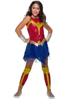 Wonder Woman Deluxe Costume For Girls