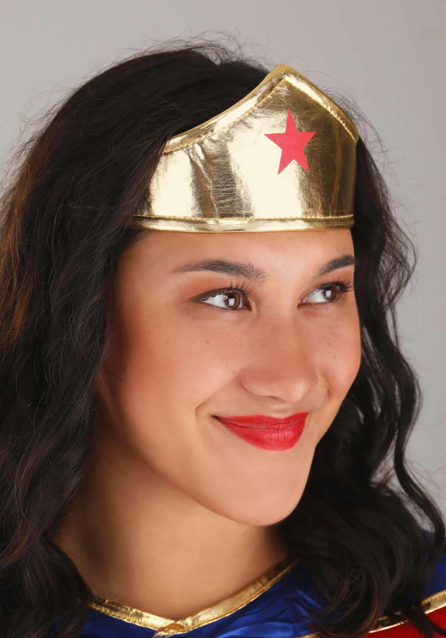 Wonder Woman Plus Size Long Sleeved Costume Dress For Women 3 Wonder Woman Plus Size Long Sleeved Costume Dress For Women - Image 3