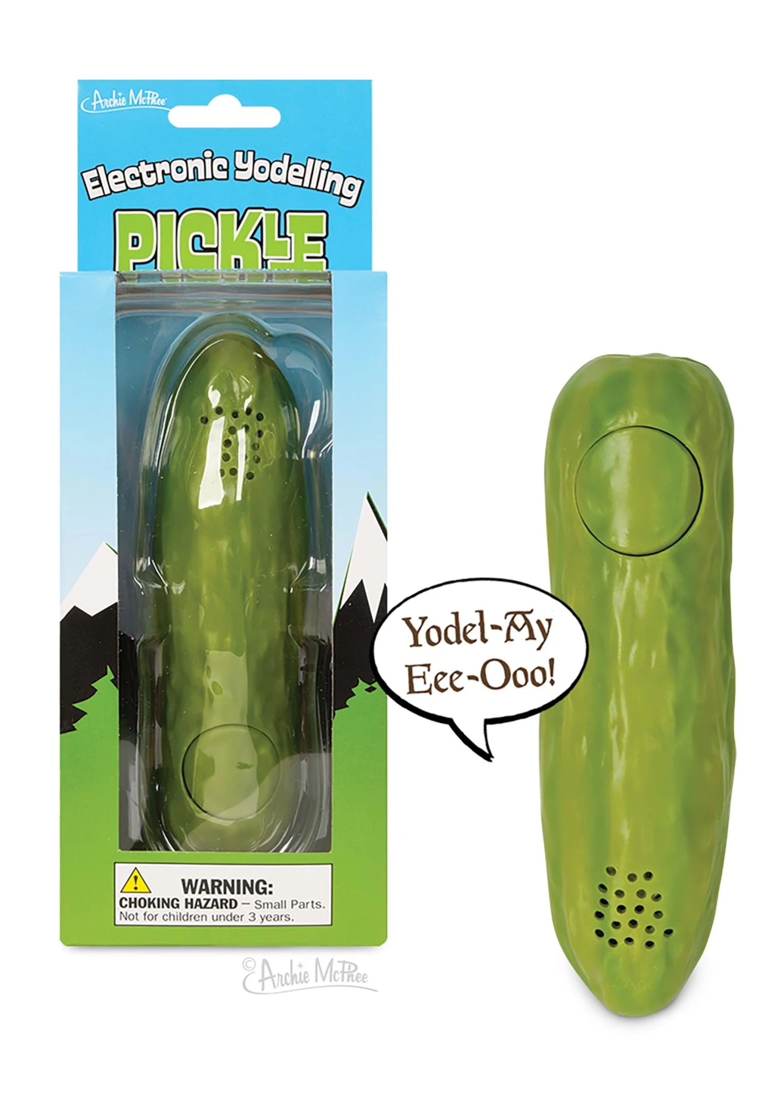 Yodeling Pickle Noise Maker Toy 1 Yodeling Pickle Noise Maker Toy