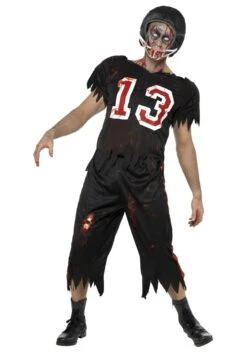 Smiffys Zombie Football Player Costume For Adults